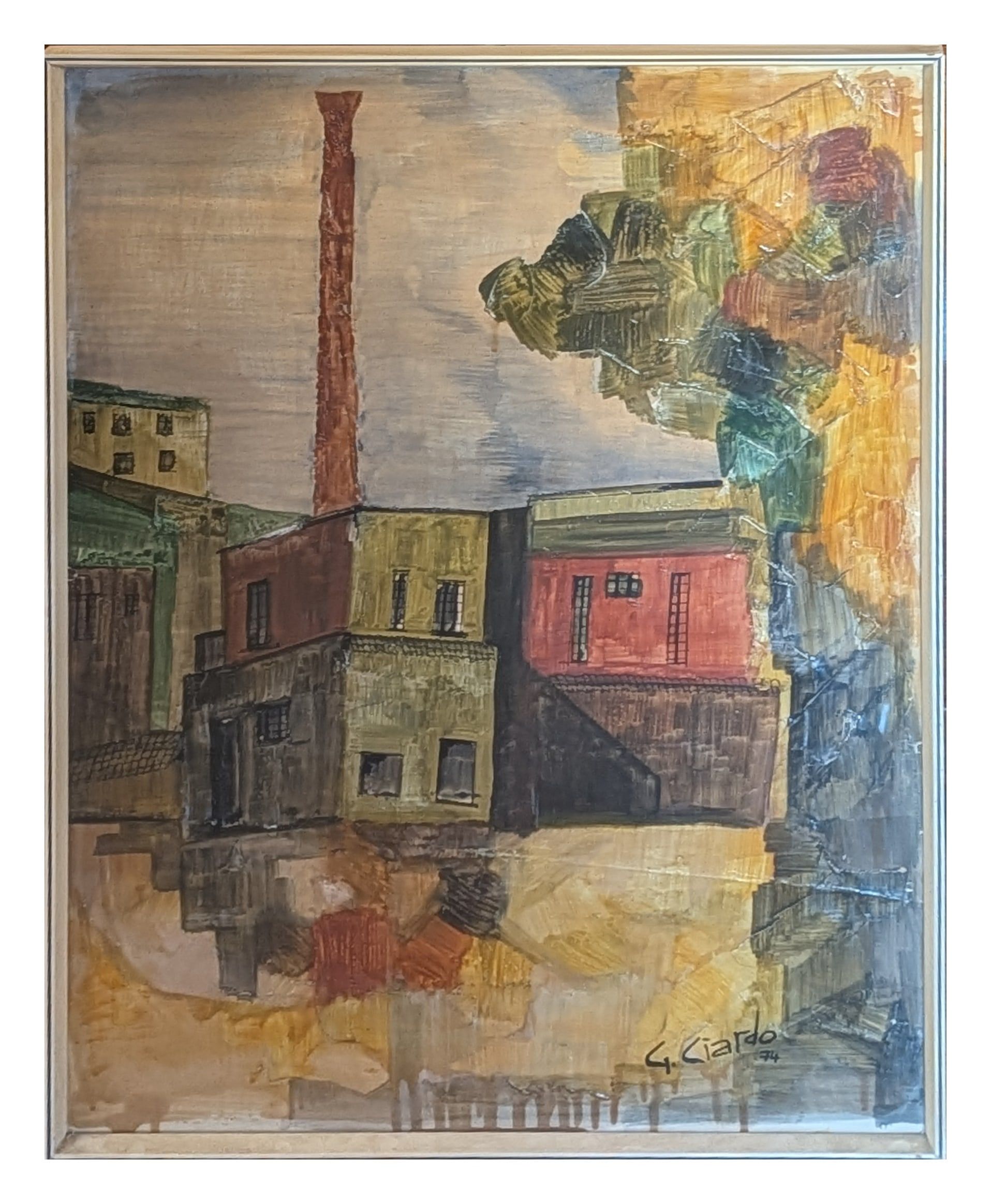 Factory Chimney, G. Ciardo, 1974