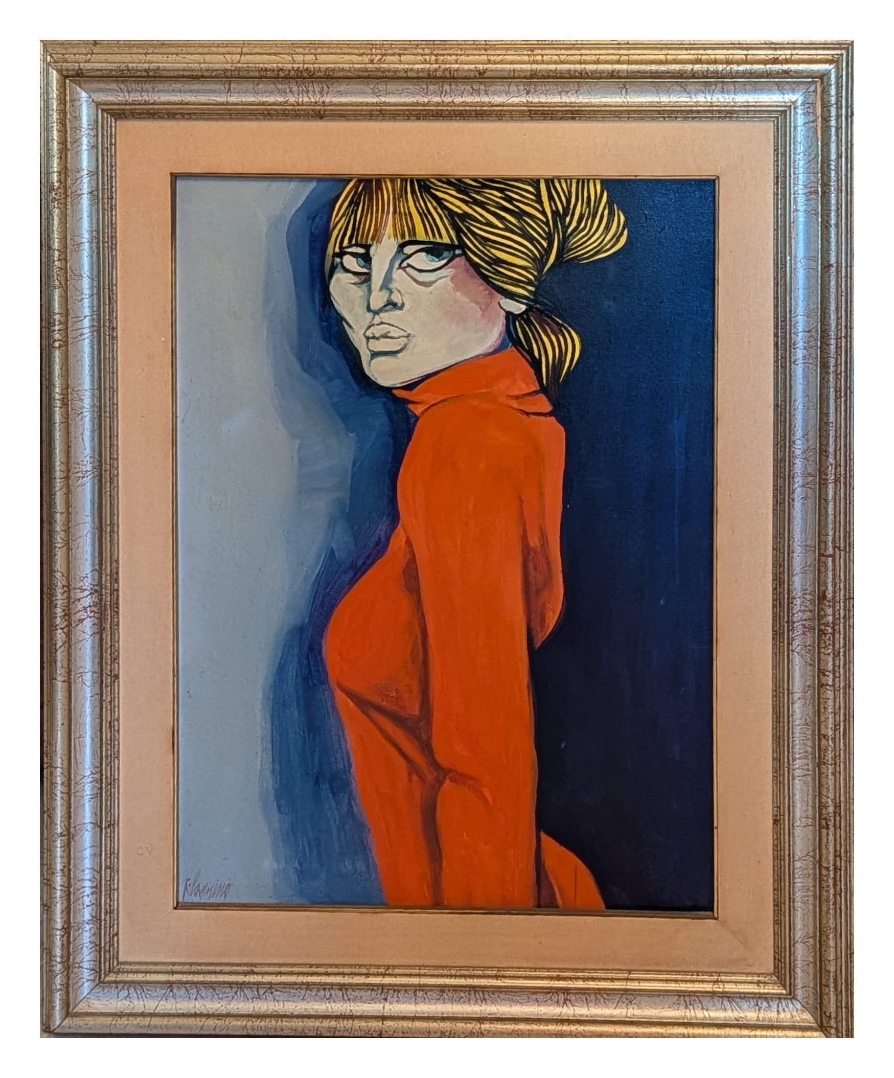 Woman in Orange, Natale Filannino