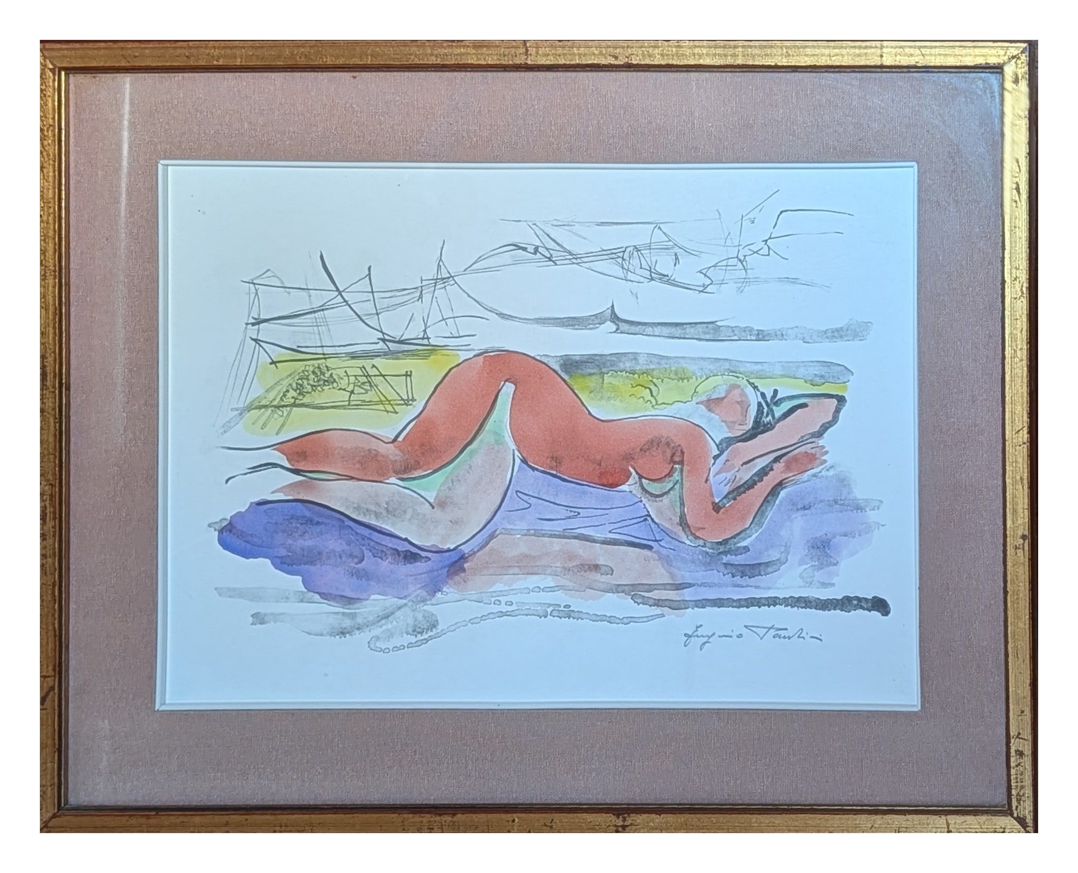 Reclining Nude, Eugenio Pardini