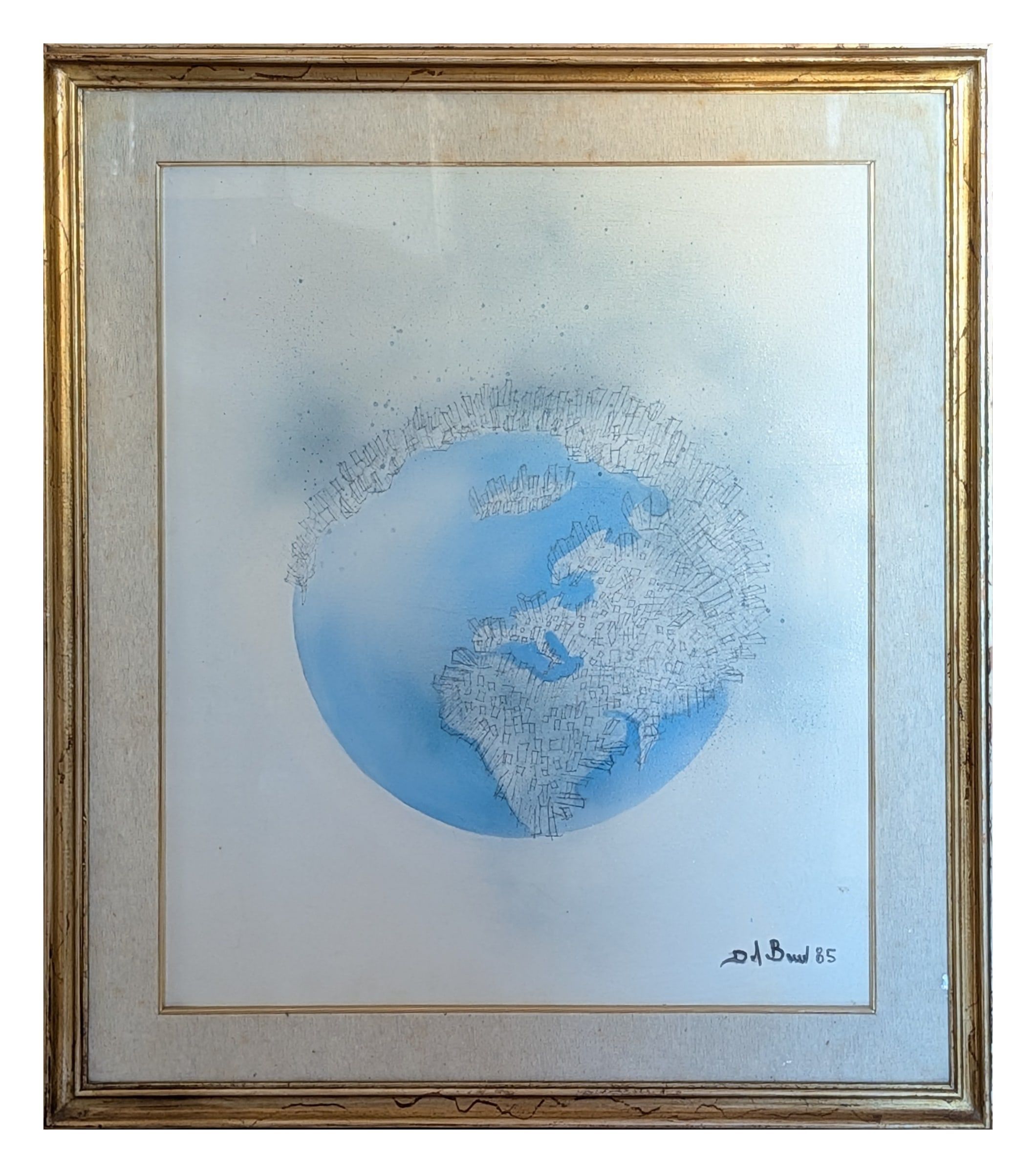 Globe of Buildings, 1985