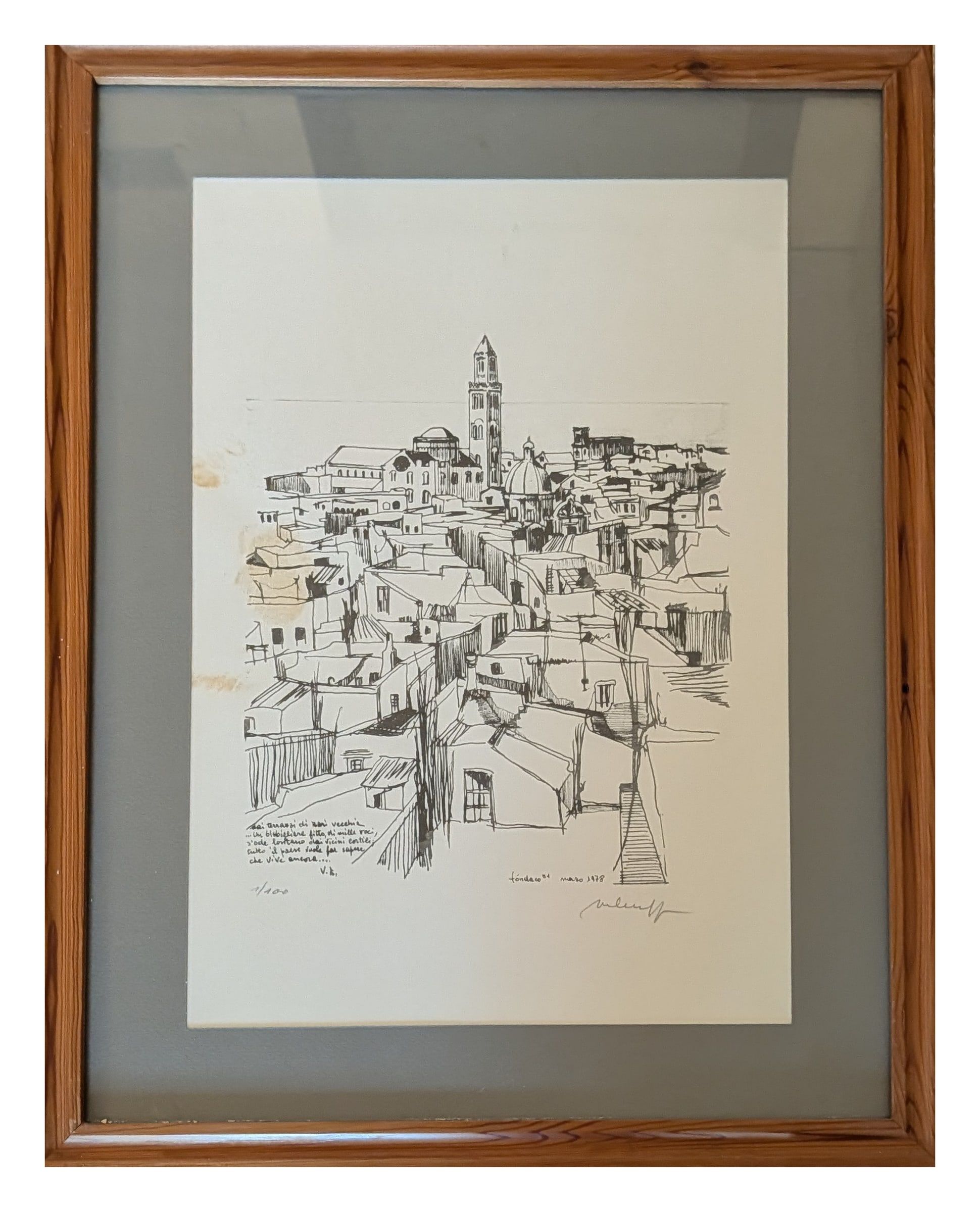 View of Old Bari, 1978